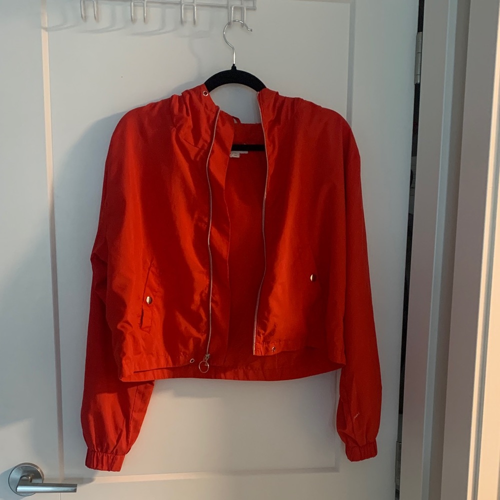Urban Heritage Red Bomber Jacket